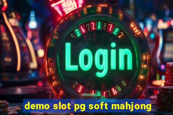 demo slot pg soft mahjong