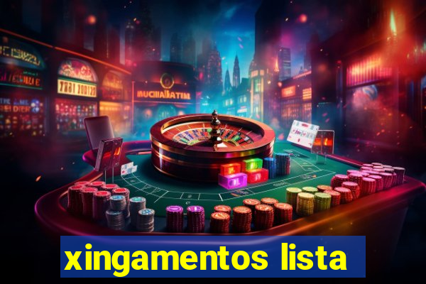 xingamentos lista