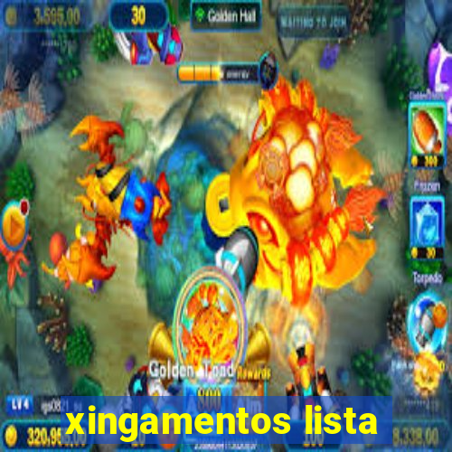 xingamentos lista