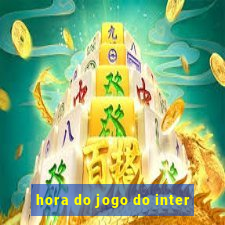 hora do jogo do inter