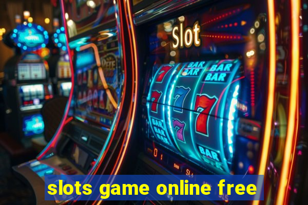 slots game online free