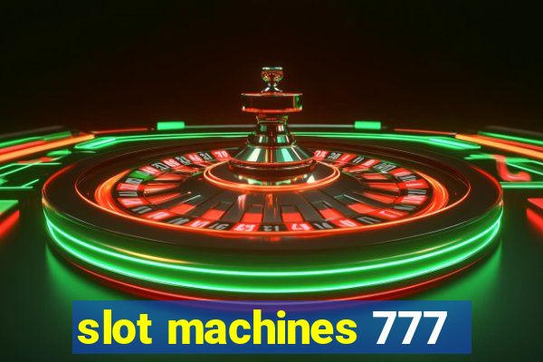 slot machines 777