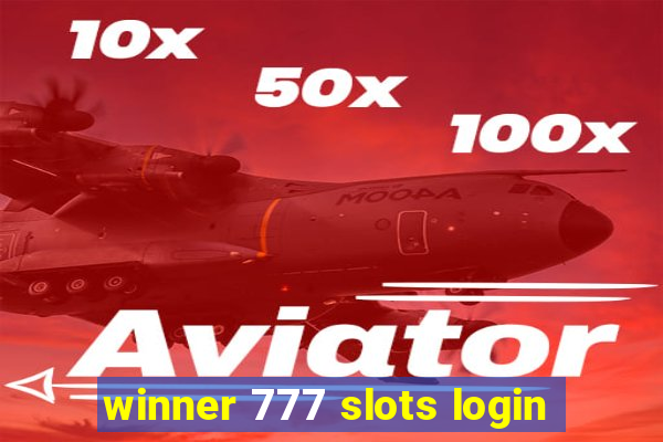 winner 777 slots login