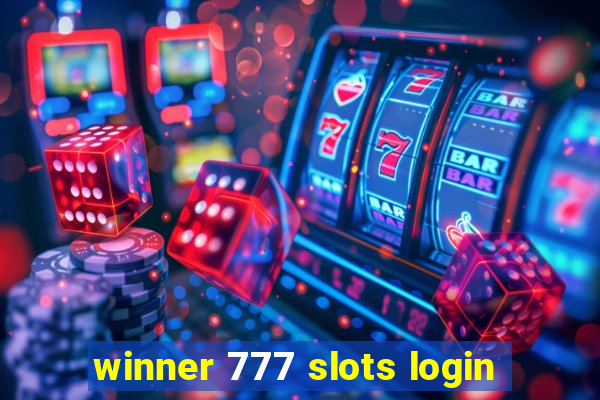 winner 777 slots login