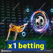 x1 betting