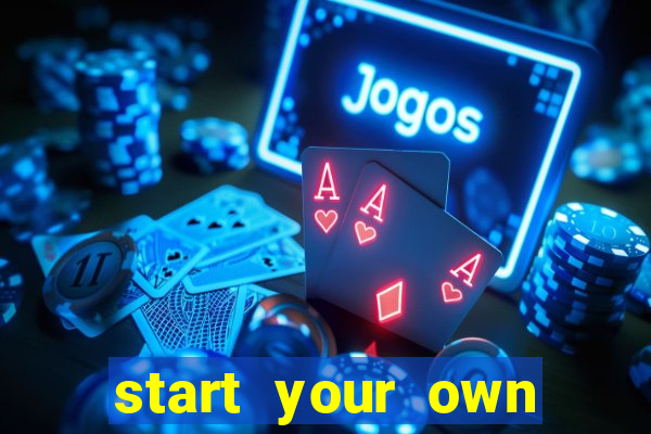 start your own casino website