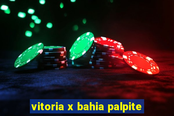 vitoria x bahia palpite