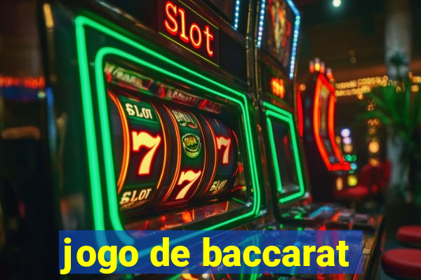 jogo de baccarat