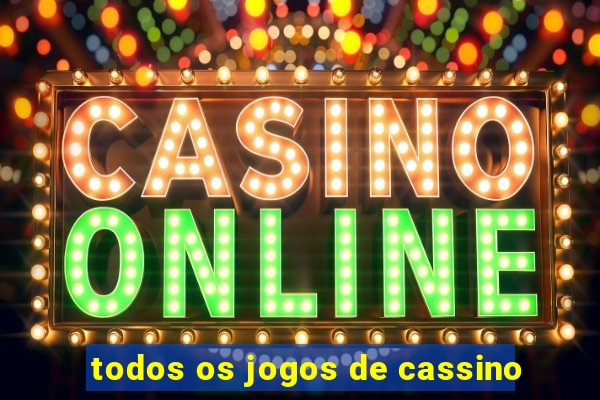 todos os jogos de cassino