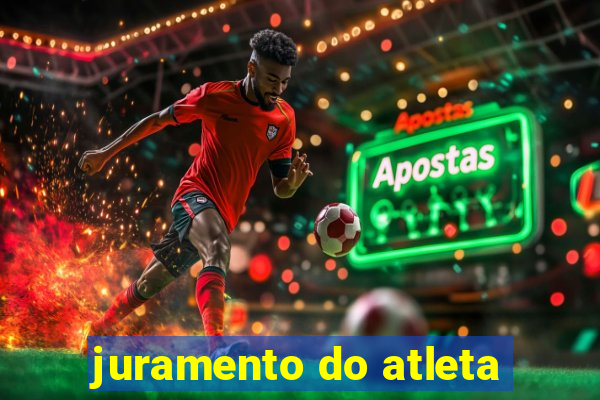 juramento do atleta