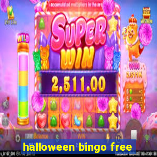 halloween bingo free