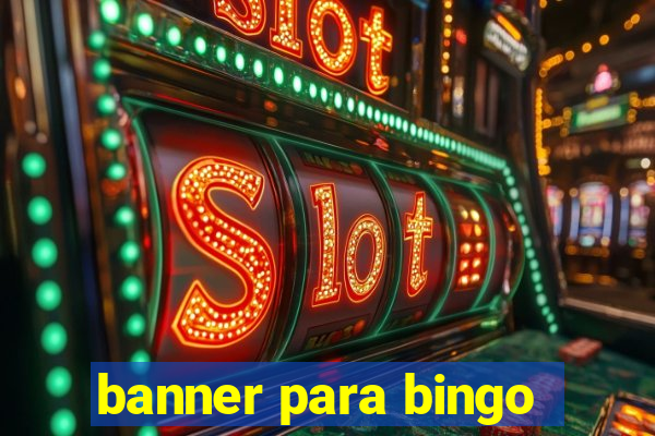 banner para bingo