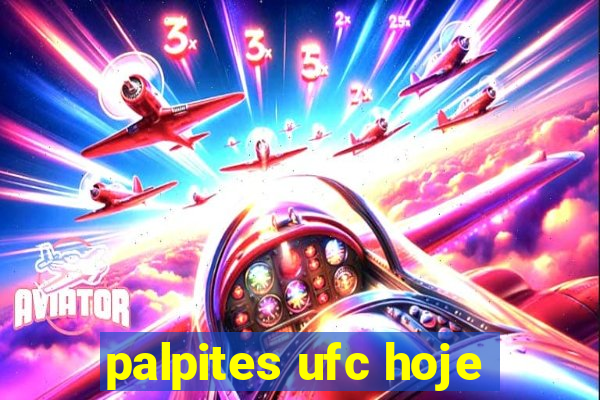 palpites ufc hoje