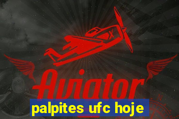 palpites ufc hoje