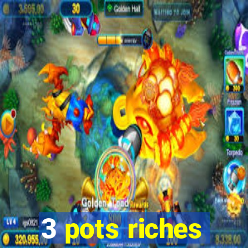 3 pots riches