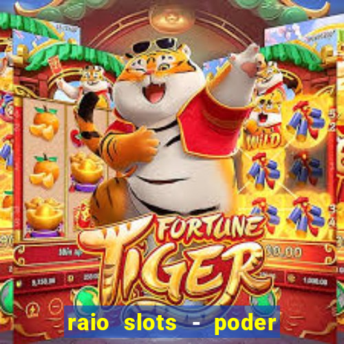 raio slots - poder de zéus