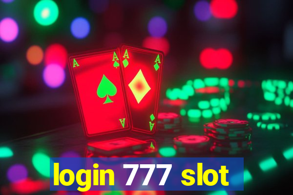 login 777 slot