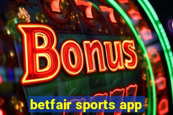 betfair sports app