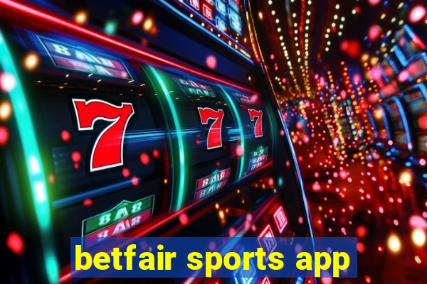 betfair sports app