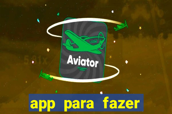 app para fazer jogos de futebol