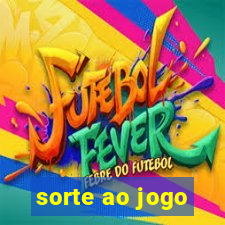 sorte ao jogo