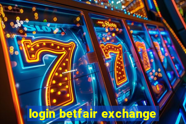 login betfair exchange