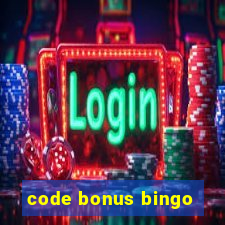 code bonus bingo