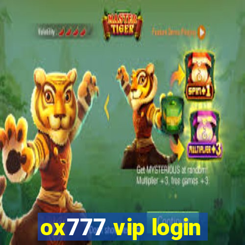 ox777 vip login