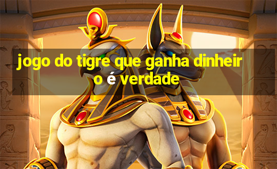 jogo do tigre que ganha dinheiro é verdade