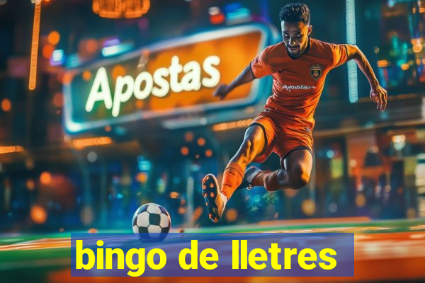 bingo de lletres