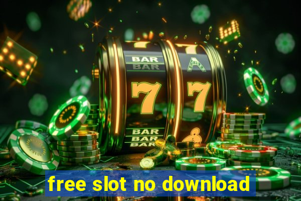 free slot no download