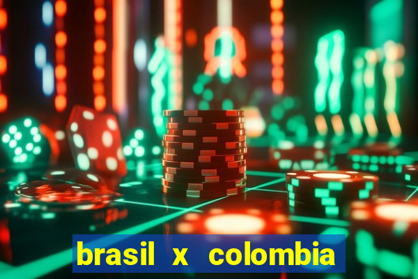 brasil x colombia pré olimpico