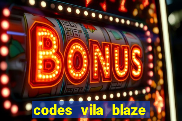 codes vila blaze shindo life