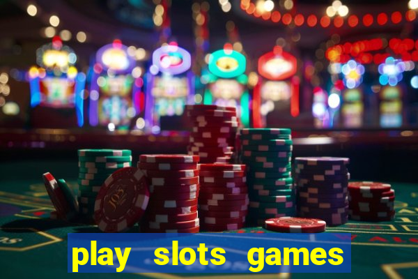 play slots games for free