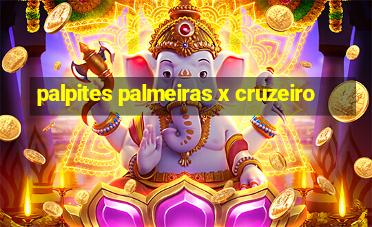 palpites palmeiras x cruzeiro