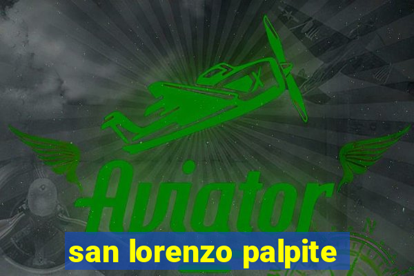 san lorenzo palpite