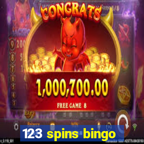 123 spins bingo