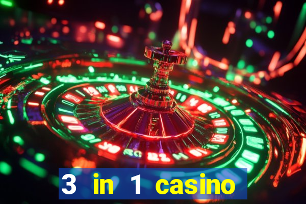 3 in 1 casino game table