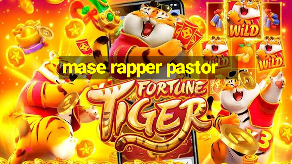 mase rapper pastor