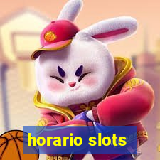 horario slots