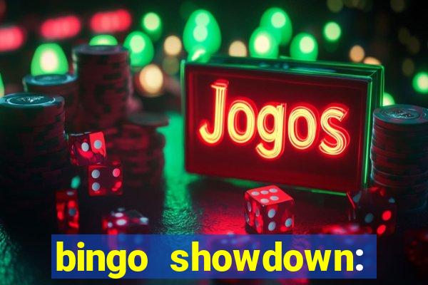 bingo showdown: jogo de bingo