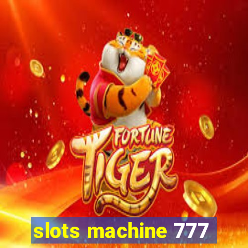 slots machine 777