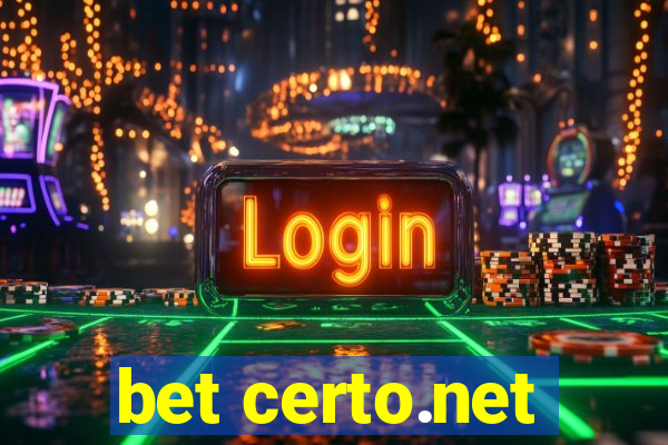 bet certo.net