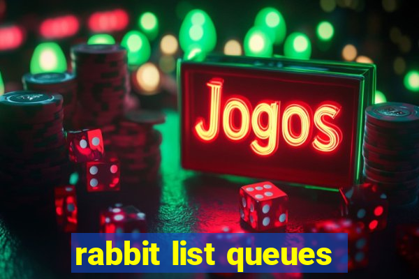 rabbit list queues