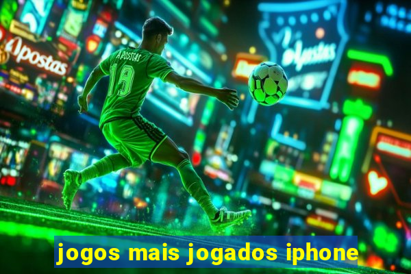 jogos mais jogados iphone