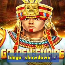 bingo showdown - bingo ao vivo