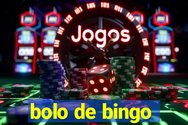 bolo de bingo