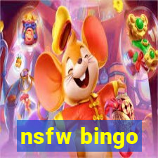 nsfw bingo