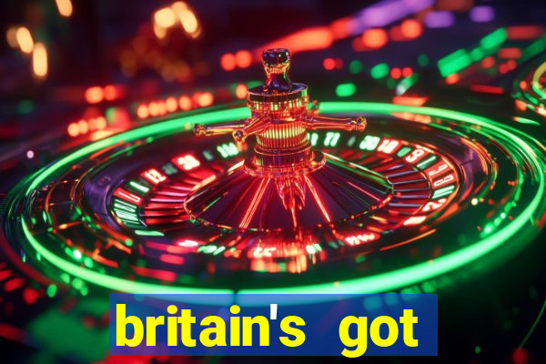 britain's got talent bingo