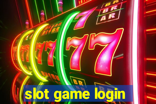 slot game login